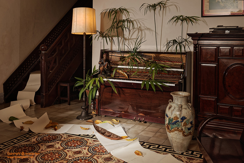 Fine art photo print Beyond Photography Interior Feng Shui Landscape Piano