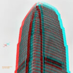 Fine art photo print Beyond Photography Skyliner Crash on IFC skyscraper - Hong Kong