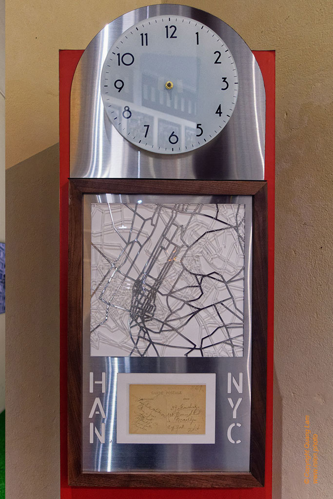 Fine art photo print Beyond Photography Ready-Made Time Map Postcard