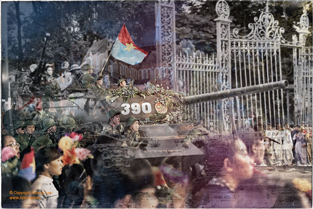 Fine art photo print Beyond Photography Revive - Tank at the Reunification Palace
