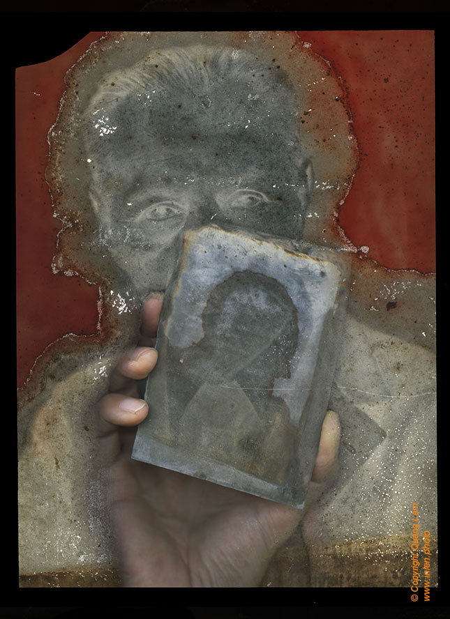 Fine art photo print Beyond Photography Soul Migration - Portrait of a man
