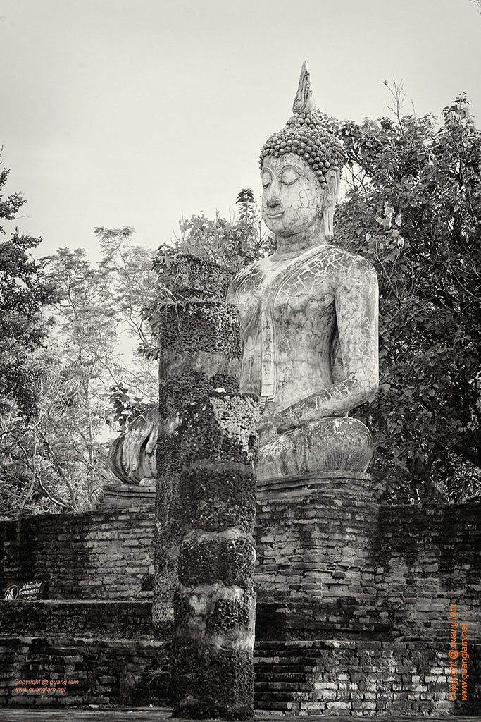 Fine art photo print Uncategorized Sukhothai Buddha Enlightment #4