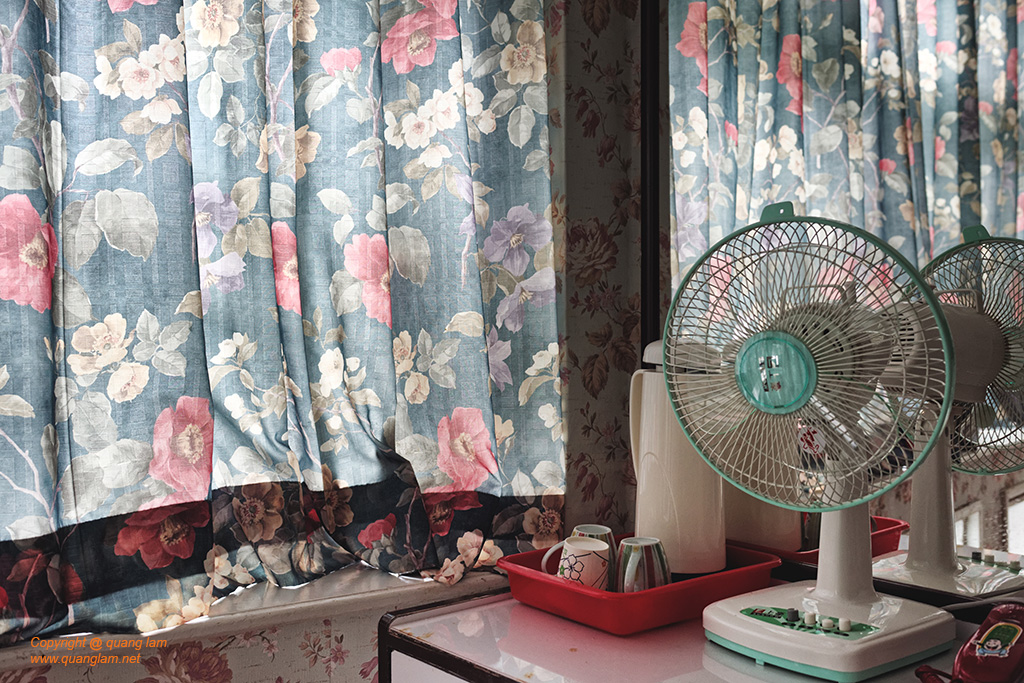 Fine art photo print Uncategorized Taipei - Hotel Flowers Curtain