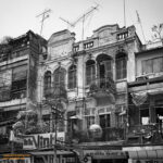 Fine art photo print Uncategorized Cholon - Colonial building facade